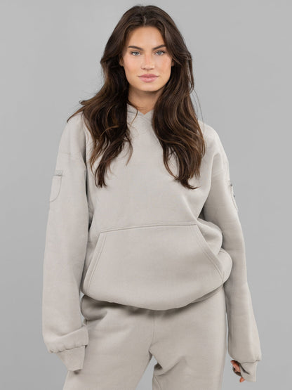 Comfrt Travel Essentials Kapuzenpullover – Superweiche Baumwollmischung, Mehrere Farben