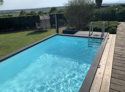 Contenedores Ejido Unique Autoportante Piscina 4x2m Epoxi con Liner
