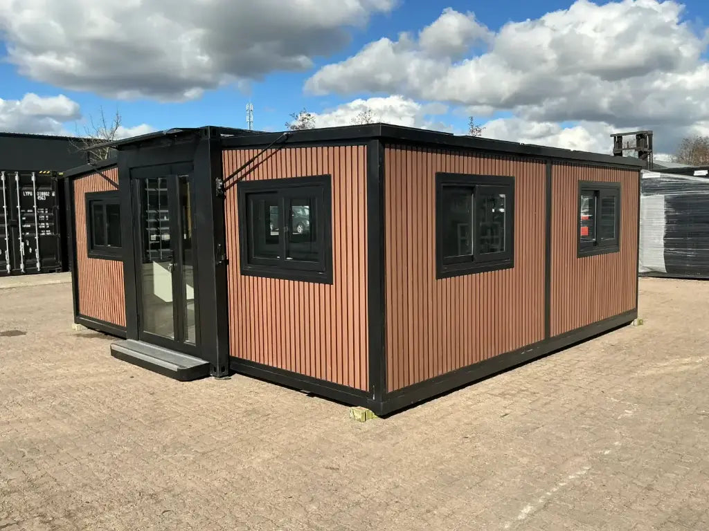 Mobilheim Tiny Home mit Badezimmer, isolierte Wände, 5,7 m L