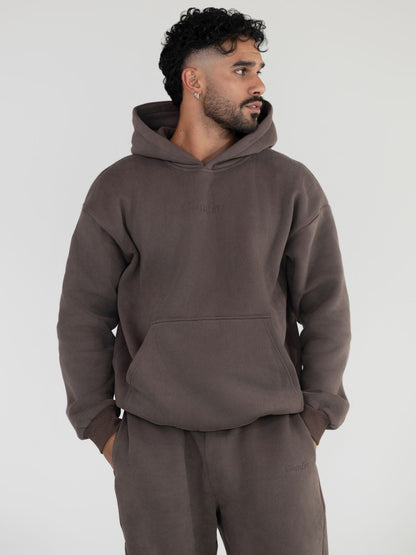Signature Unisex Hoodie CloudTouch Heavyweight Oversized Soft Kängurutasche