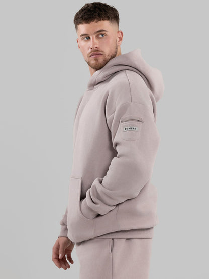 Comfrt Travel Essentials Kapuzenpullover – Superweiche Baumwollmischung, Mehrere Farben