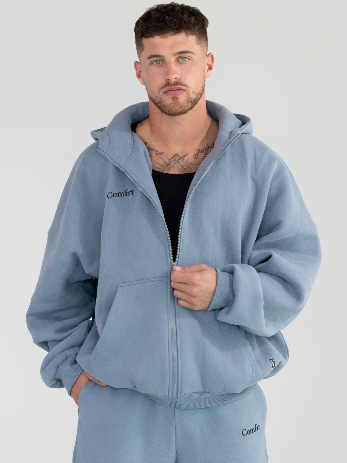 Comfrt Cloud Zip Oversized Hoodie
