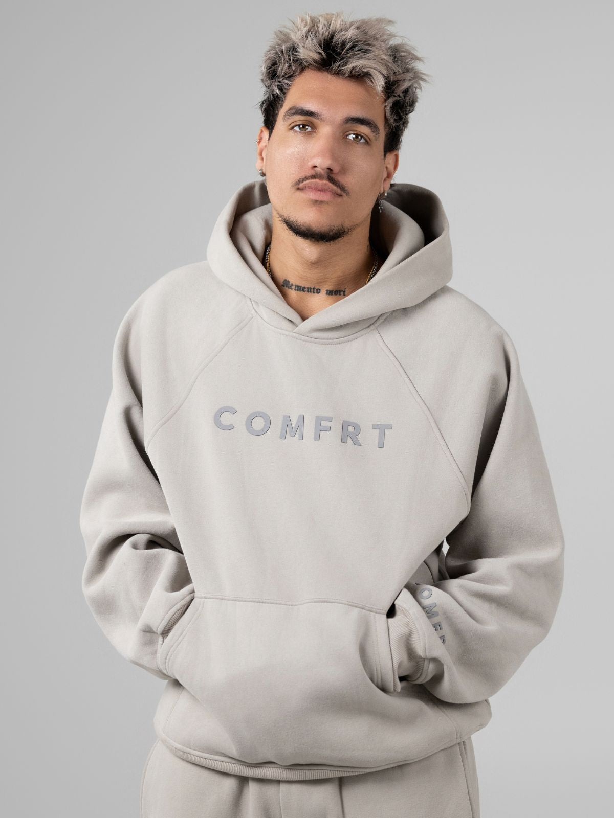 Comfrt Tranquil Hoodie Unisex Gewichtet Oversized Entspannend Komfort