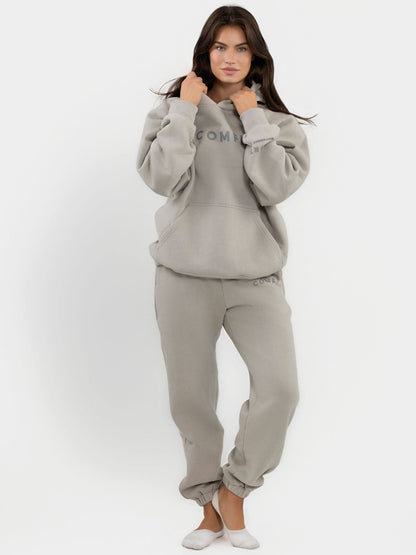 Comfrt Tranquil Hoodie Unisex Gewichtet Oversized Entspannend Komfort
