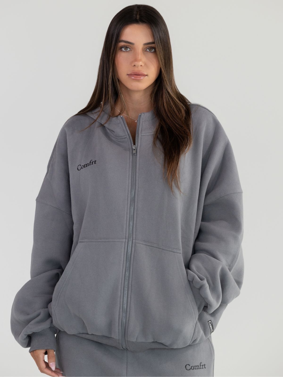 Comfrt Cloud Zip Oversized Hoodie