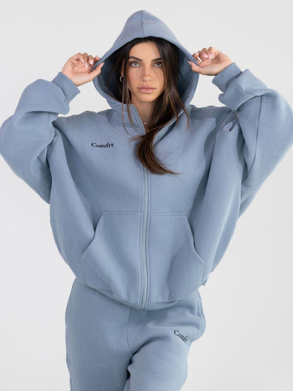 Comfrt Cloud Zip Oversized Hoodie