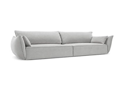 Luxusbetten24 Nuvola Designer 4‑Sitzer Samt Luxuriös Modernes Sofa