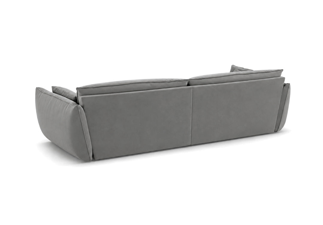 Luxusbetten24 Nuvola Designer 4‑Sitzer Samt Luxuriös Modernes Sofa