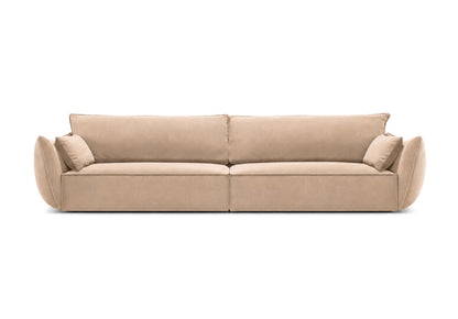 Luxusbetten24 Nuvola Designer 4‑Sitzer Samt Luxuriös Modernes Sofa