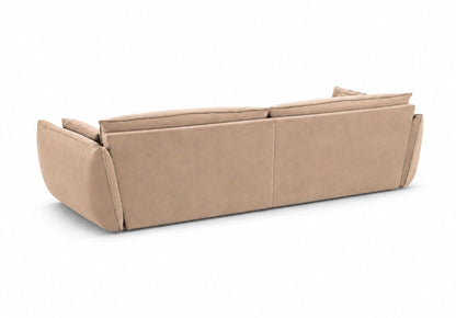 Luxusbetten24 Nuvola Designer 4‑Sitzer Samt Luxuriös Modernes Sofa