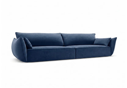 Luxusbetten24 Nuvola Designer 4‑Sitzer Samt Luxuriös Modernes Sofa