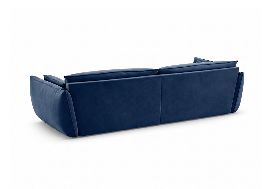 Luxusbetten24 Nuvola Designer 4‑Sitzer Samt Luxuriös Modernes Sofa