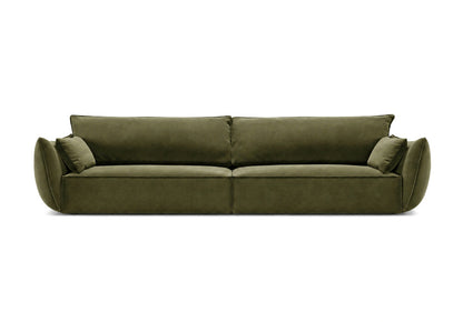 Luxusbetten24 Nuvola Designer 4‑Sitzer Samt Luxuriös Modernes Sofa