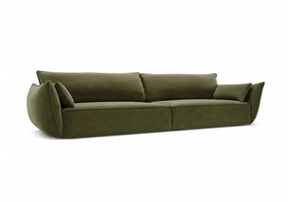 Luxusbetten24 Nuvola Designer 4‑Sitzer Samt Luxuriös Modernes Sofa