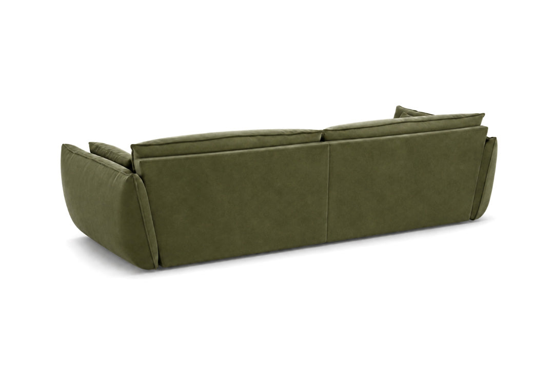 Luxusbetten24 Nuvola Designer 4‑Sitzer Samt Luxuriös Modernes Sofa