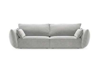 Luxusbetten24 Designer Sofa 3‑Sitzer Nuvola Samt