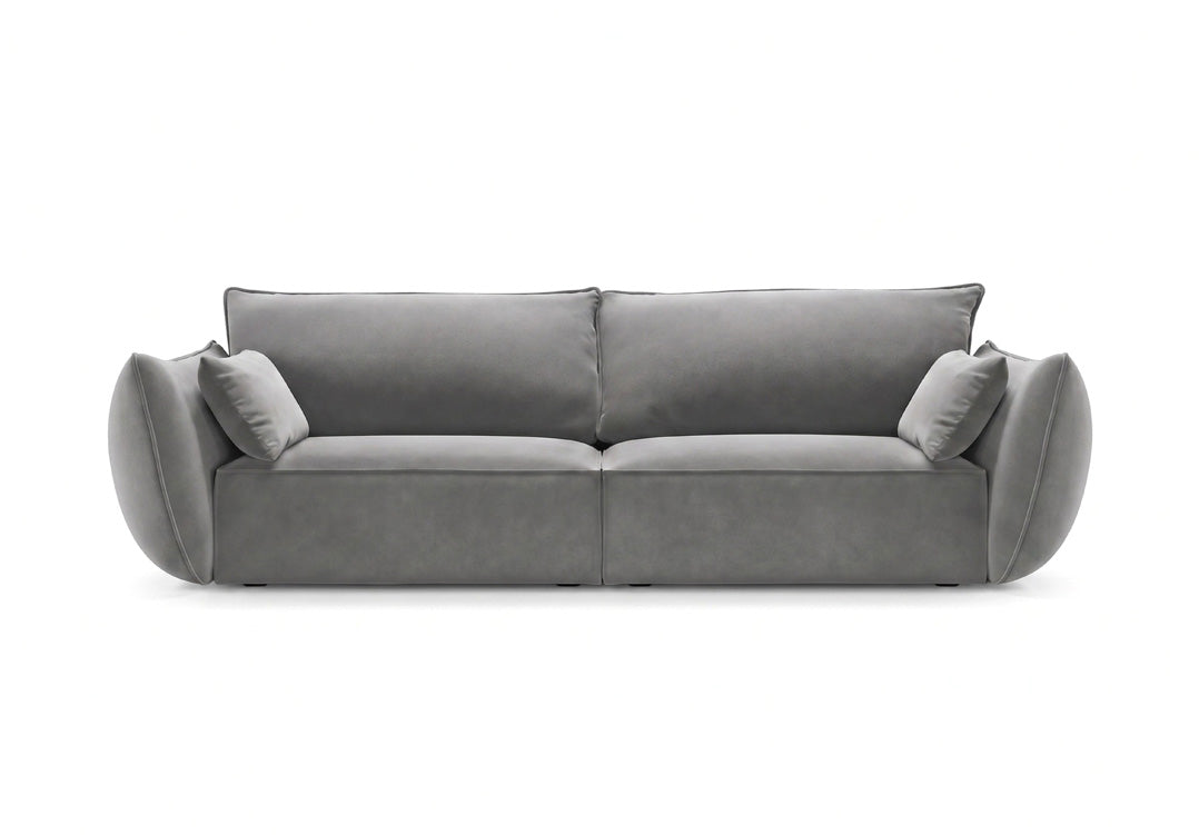 Luxusbetten24 Designer Sofa 3‑Sitzer Nuvola Samt