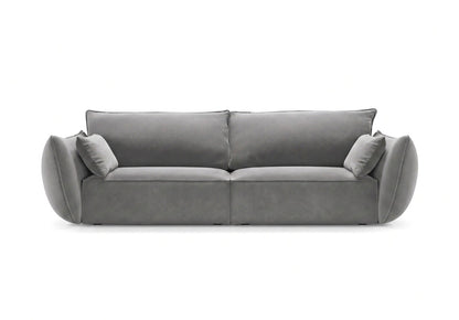 Luxusbetten24 Designer Sofa 3‑Sitzer Nuvola Samt