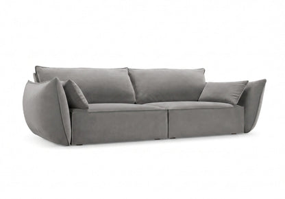 Luxusbetten24 Designer Sofa 3‑Sitzer Nuvola Samt