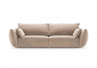 Luxusbetten24 Designer Sofa 3‑Sitzer Nuvola Samt