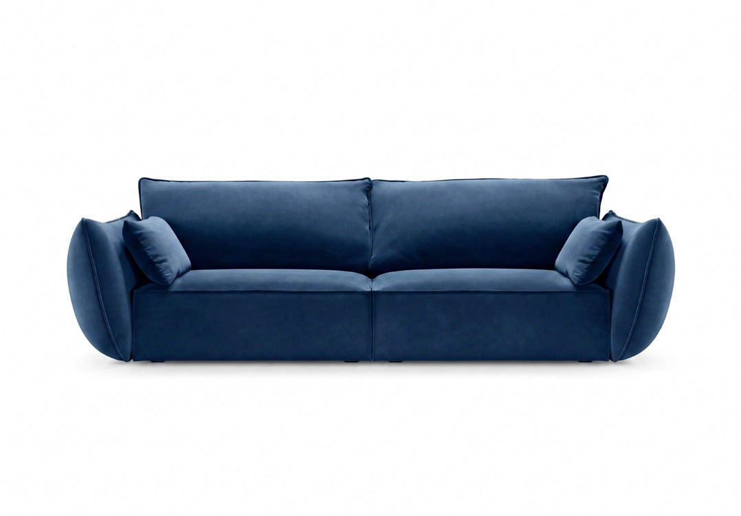 Luxusbetten24 Designer Sofa 3‑Sitzer Nuvola Samt