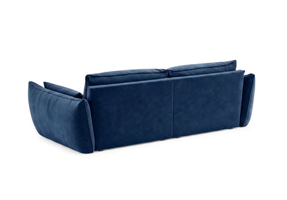 Luxusbetten24 Designer Sofa 3‑Sitzer Nuvola Samt