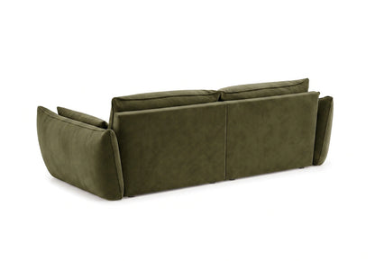 Luxusbetten24 Designer Sofa 3‑Sitzer Nuvola Samt