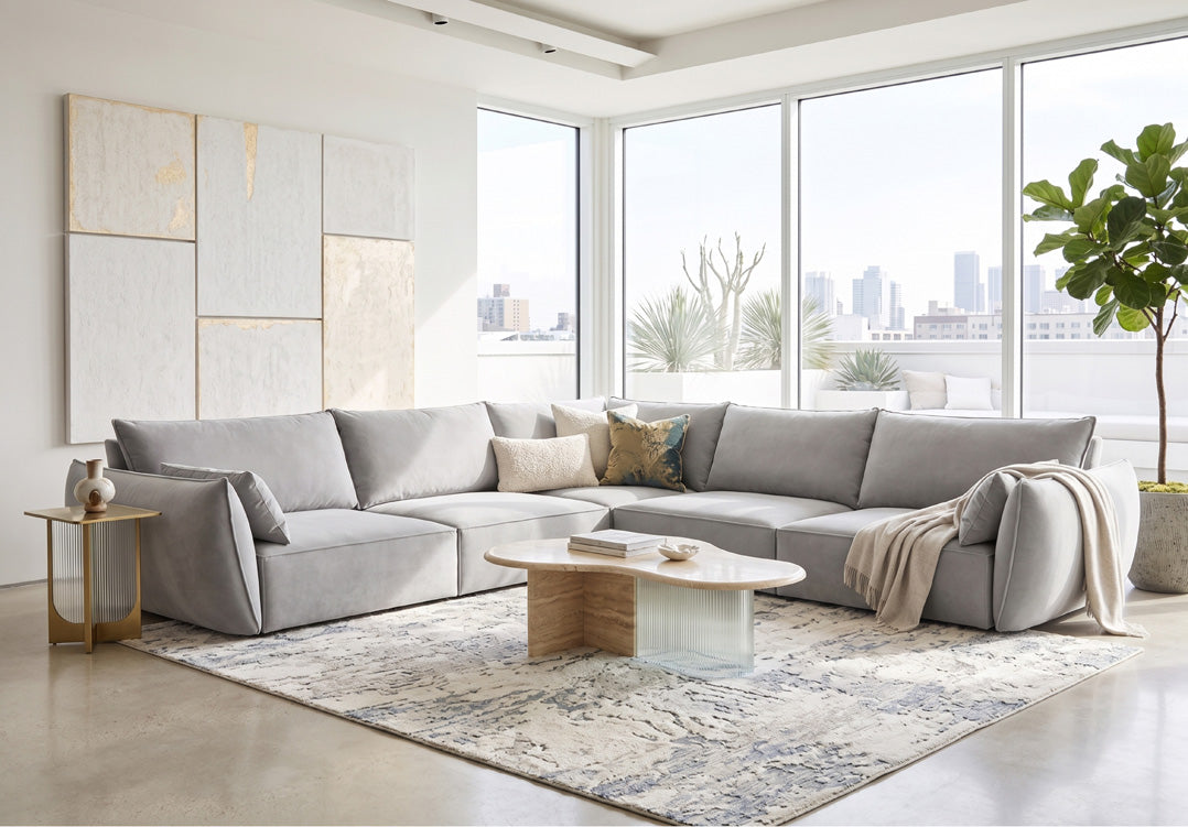 Nuvola L Maxi Samt Sofa
