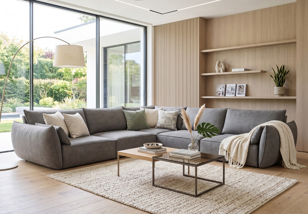 Nuvola L Maxi Samt Sofa
