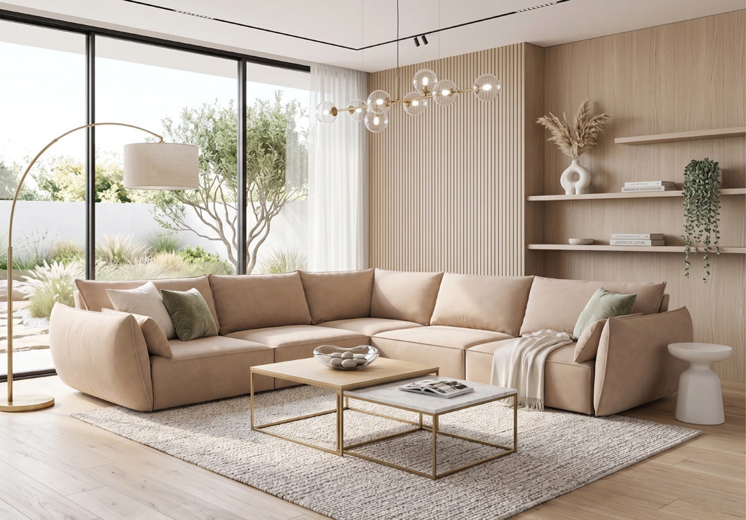Nuvola L Maxi Samt Sofa