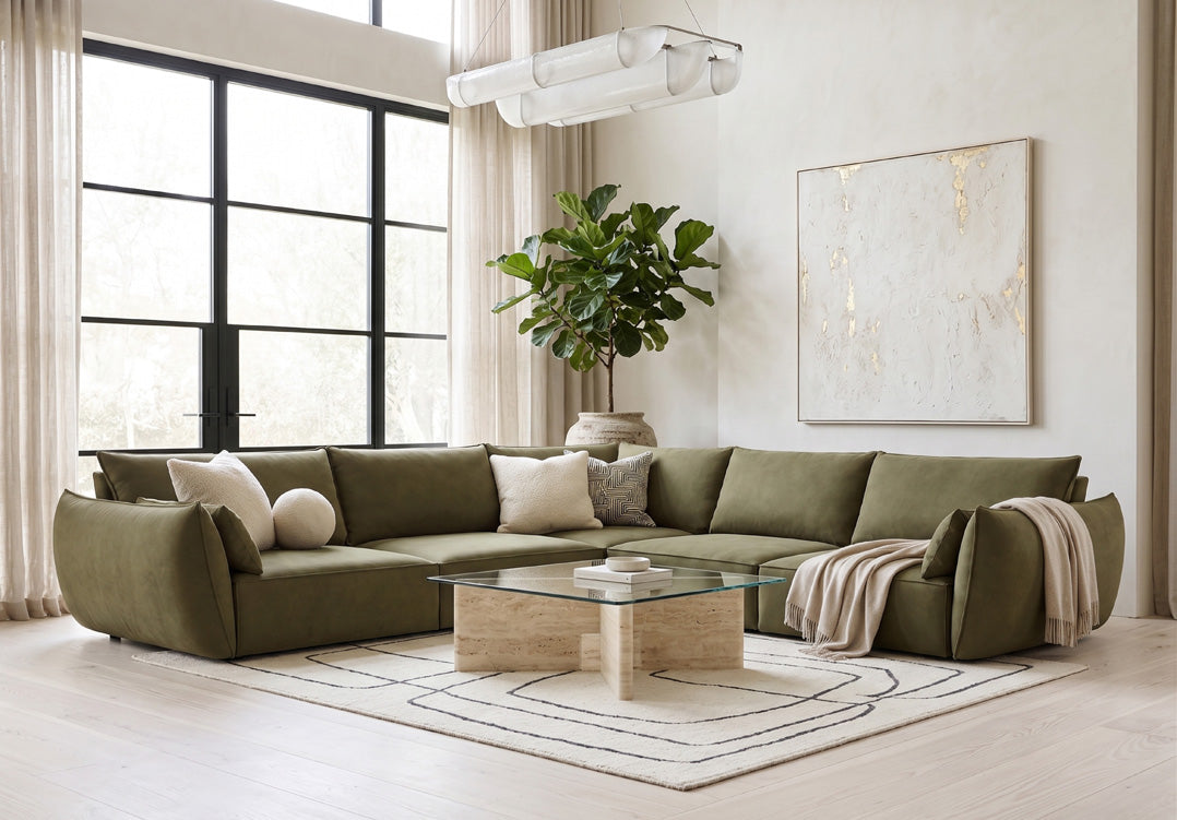 Nuvola L Maxi Samt Sofa