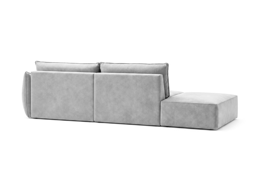 Luxusbetten24 Designer Sofa Chaise Longue Nuvola Samt – 250 Cm
