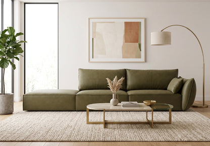 Luxusbetten24 Designer Sofa Chaise Longue Nuvola Samt – 250 Cm