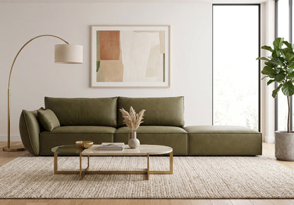 Luxusbetten24 Designer Sofa Chaise Longue Nuvola Samt – 250 Cm