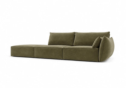 Luxusbetten24 Designer Sofa Chaise Longue Nuvola Samt – 250 Cm