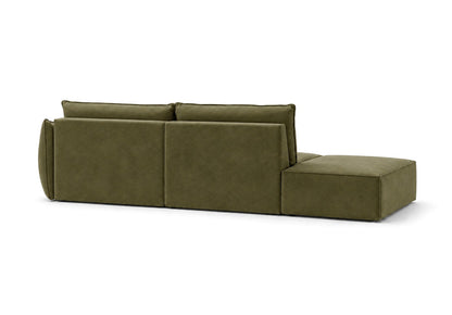 Luxusbetten24 Designer Sofa Chaise Longue Nuvola Samt – 250 Cm