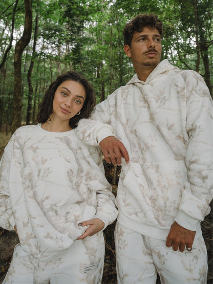 Comfrt Camo Kapuzenpullover Schweres Weiches Camouflage Design Unisex