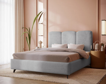 Luxusbetten24 Designer Polsterbett Mirella Samt Ohne Stauraum Modern