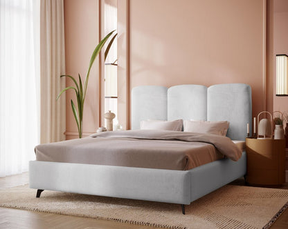 Luxusbetten24 Designer Polsterbett Mirella Samt Ohne Stauraum Modern