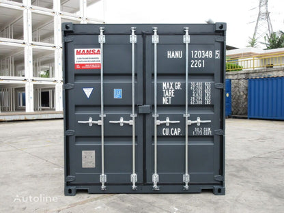 MBH Container Corten‑Stahl Seecontainer 20 Fuß Grau ISO‑Zertifiziert 28 t Nutzlast