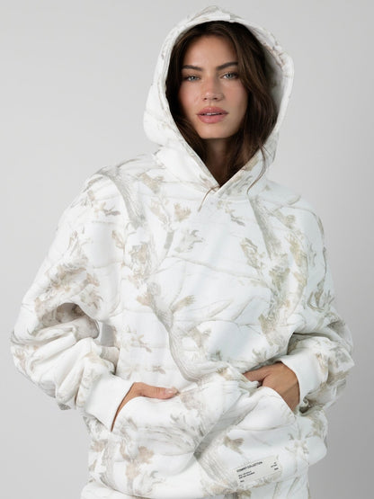 Comfrt Camo Hoodie Unisex Heavyweight Soft Oversized Fit