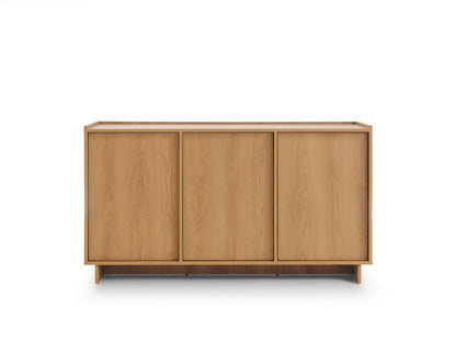 Luxusbetten24 Designer Kommode Kiyora III Japandi Massivholz 180 cm