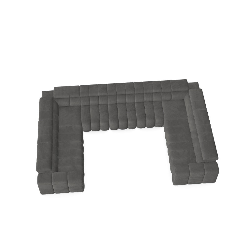 Luxusbetten24 Modulares Sofa Zürich Elektrisch Komplett – Wunschkonfiguration M_8FVCSZG