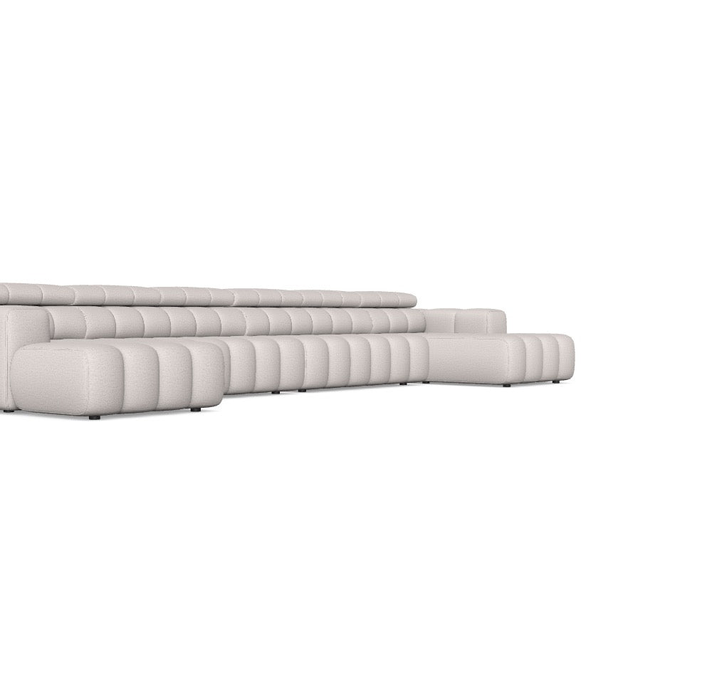 Luxusbetten24 Zürich Modulares Sofa Neve 03 M_95CPHET Konfiguration
