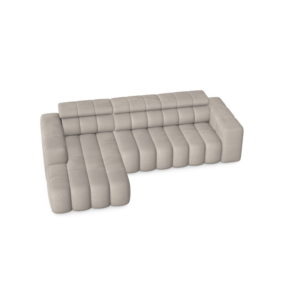 Luxusbetten24 Modulares Sofa Zürich – M_FWDLU22, Abriamo 3 Stoff