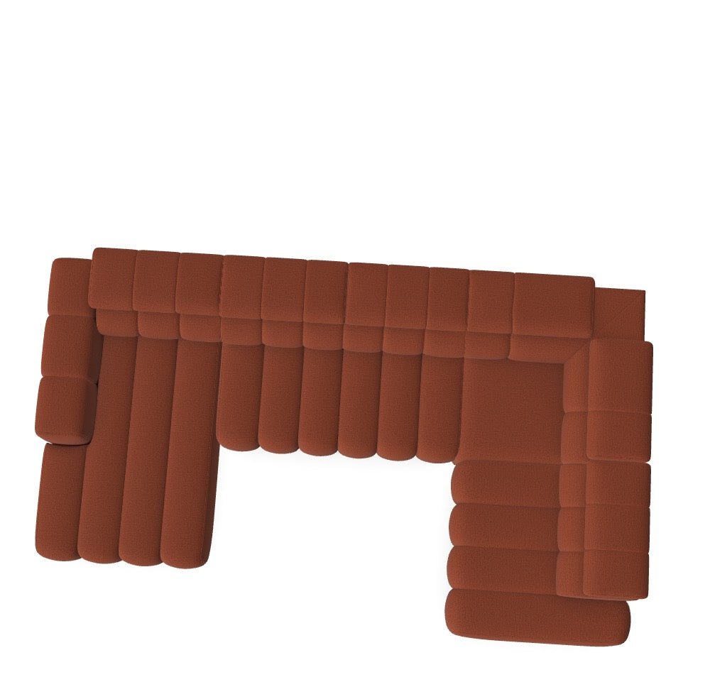 Luxusbetten24 Zürich Modulares Sofa M_GAQTHW2 Design Komfort Premium