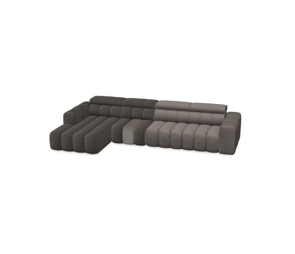 Luxusbetten24 Zürich Modulares Sofa Magic Velvet Konfiguration M_MRP6M5F