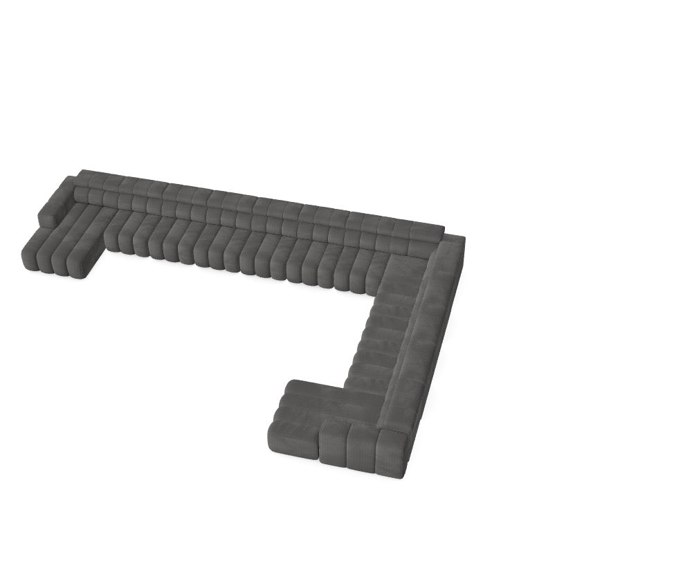 Luxusbetten24 Modulares Sofa Zürich Anafi 2 Bezugsstoff Premium