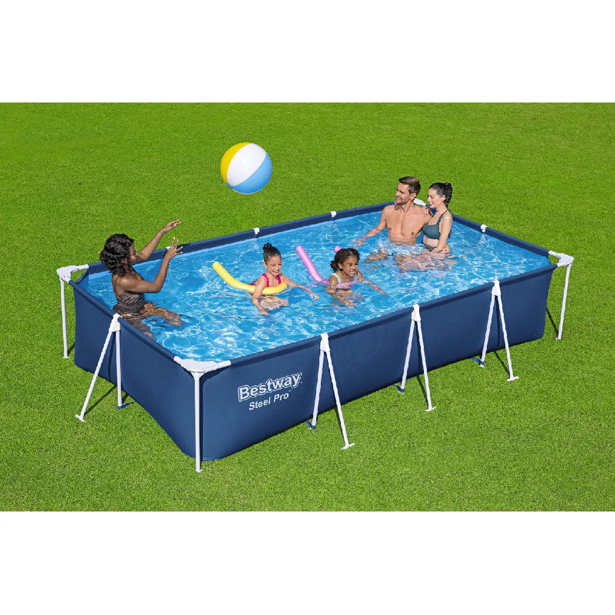 Bestway Steel Pro 400x211x81 cm Piscina Desmontable Duraplus