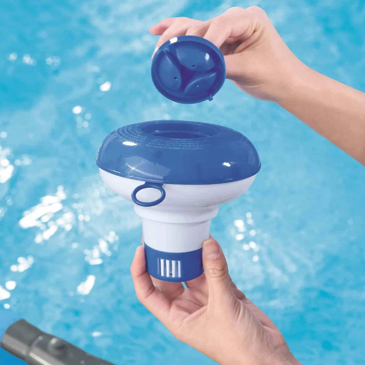 Bestway Distribuidor Químico Flotante Dial Regulable Azul